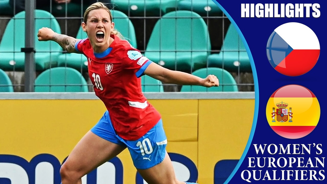 Czechia vs Spain || HIGHLIGHTS || Biggest Surprise || Women's Euro 2025 Qualifiers