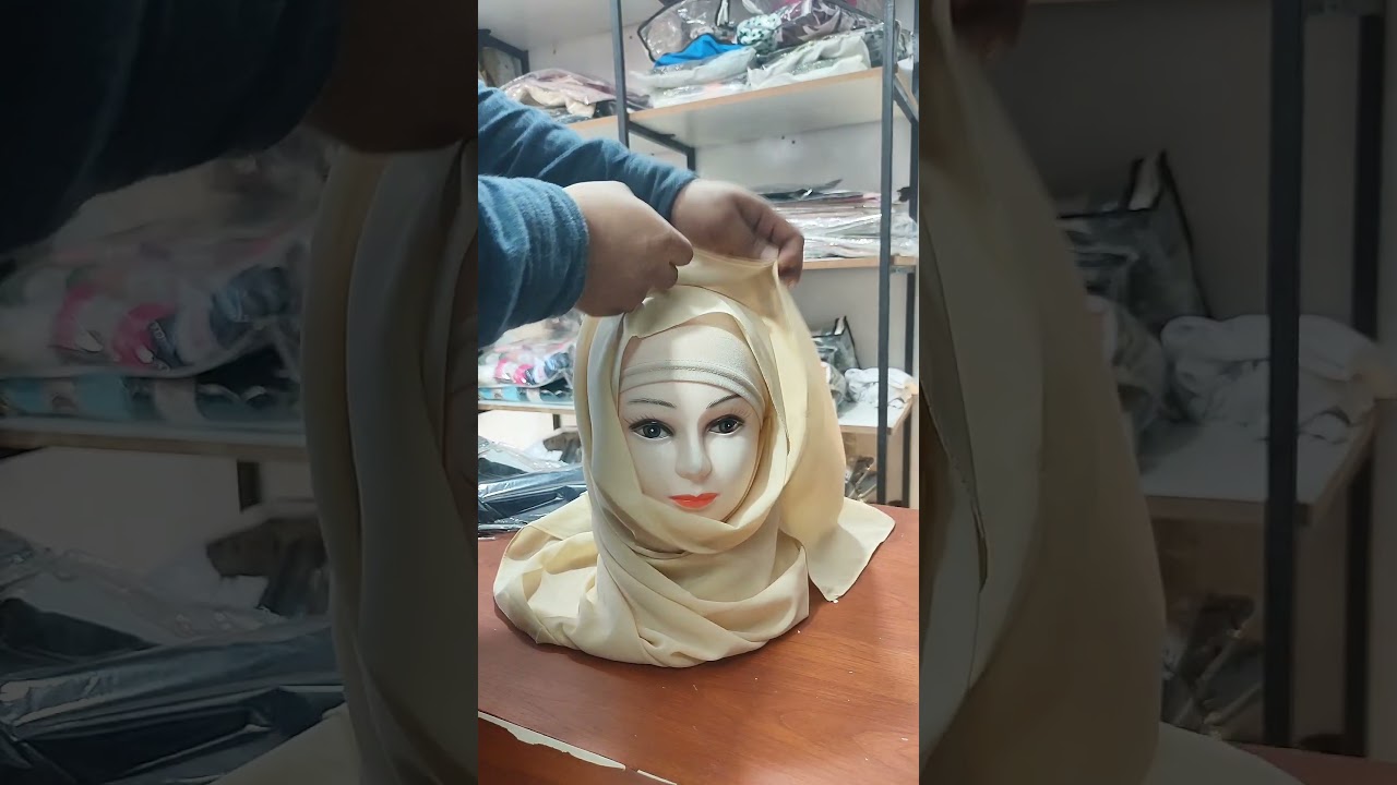 Instant hijabs available at Khadija Al Hijab. Hafiz baba nagar, kacchi road.