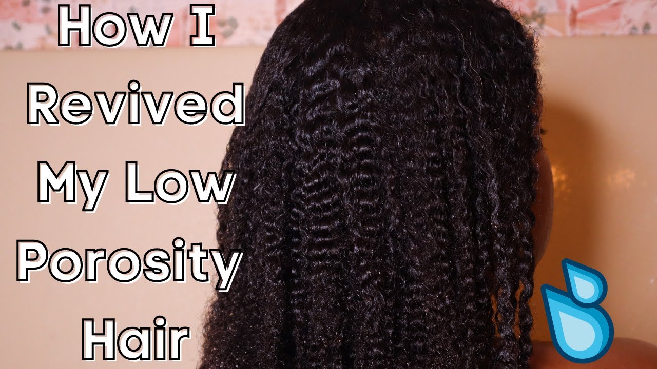 How I Revived My Low Porosity Natural Hair after  Blow Drying | Ayurvedic Wash Day