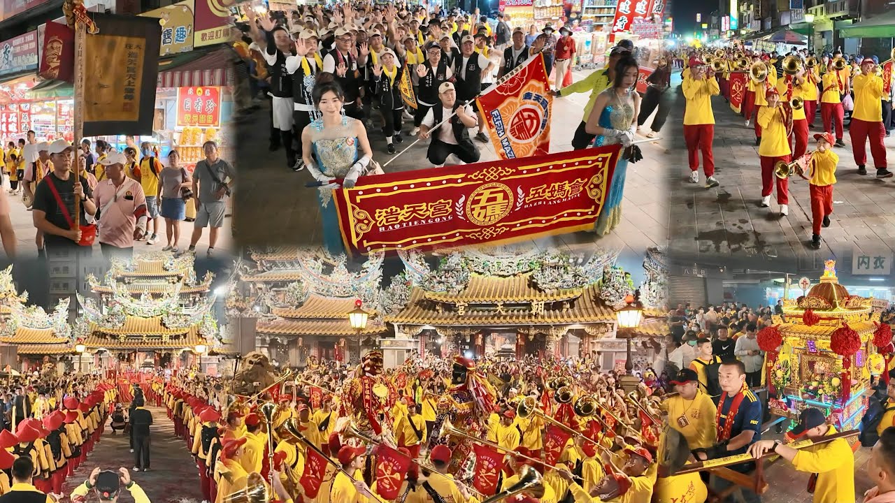 徒步圓滿入廟駐駕！「台中浩天宮」天上聖母百年古香路前往「北港朝天宮」徒步進香大典
