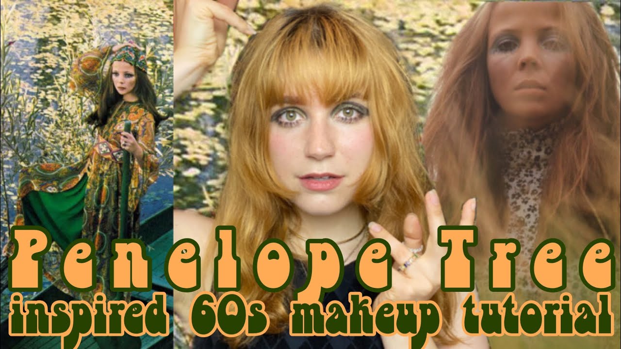 Penelope Tree inspired makeup I 60s makeup tutorial
