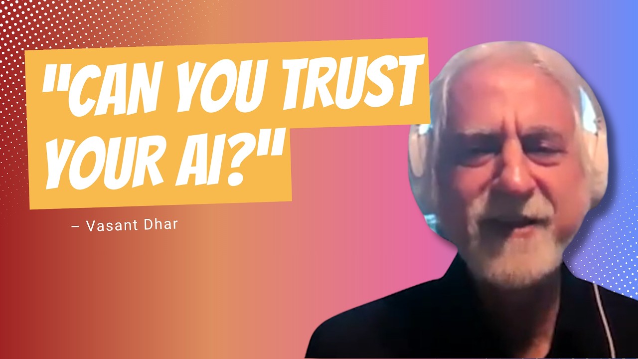 Can You Trust Your AI? Vasant Dhar on Robot Taxis vs. Robot Doctors