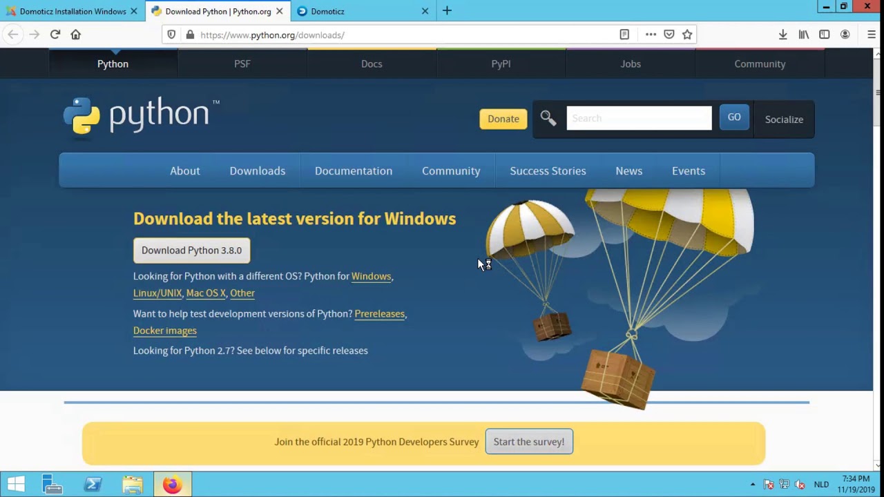 Domoticz Home Automation System installation on Windows - Delightnet.nl