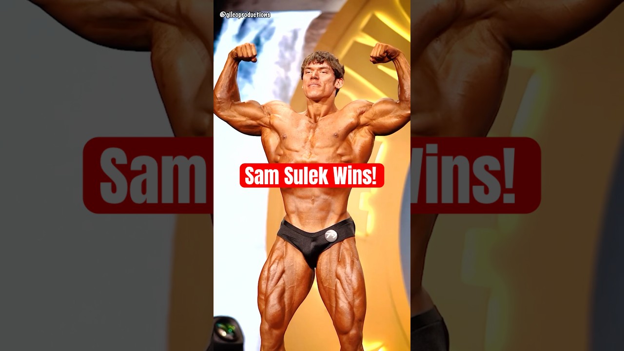 Sam Sulek WINS The Arnold Classic 2025 Amateur!