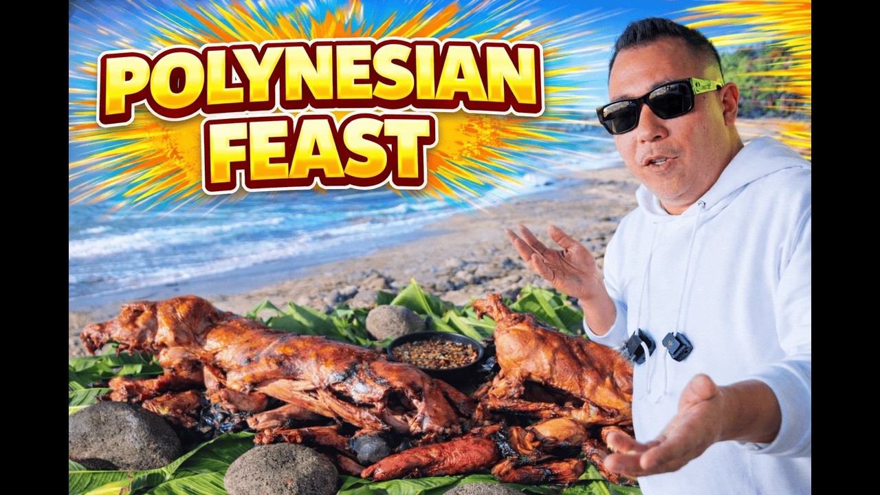 We Cooked 2 Baby Pigs in the Wild - Hawaii Outdoors