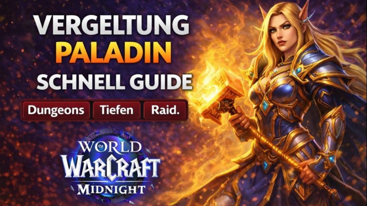 Vergeltung Paladin Schnell Guide &ndash; Rotation & DPS | WoW Midnight Pre-Patch