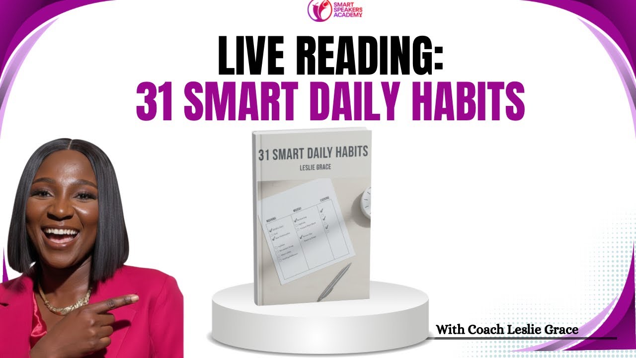 LIVE READING: 31 SMART DAILY HABITS