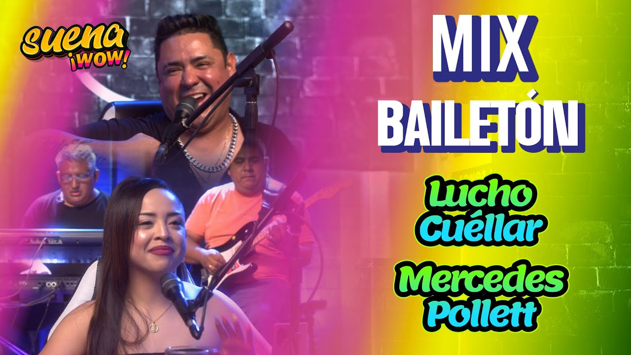 Cumbia Peruana en Vivo con Lucho Cuellar y Mercedes Pollet - SUENA WOW