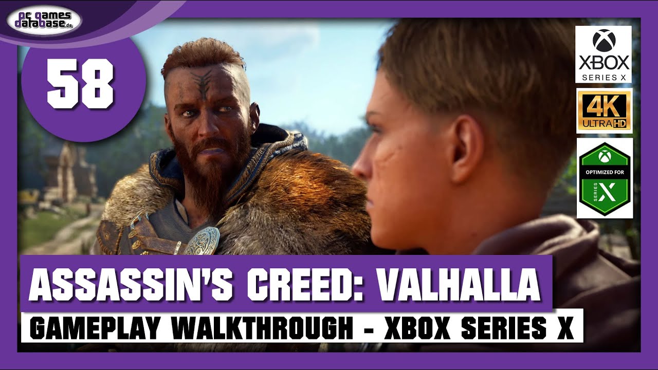 Assassin’s Creed: Valhalla #58 - Fulke befreien und Eadwyns Einfluß schwächen | 4K 60FPS