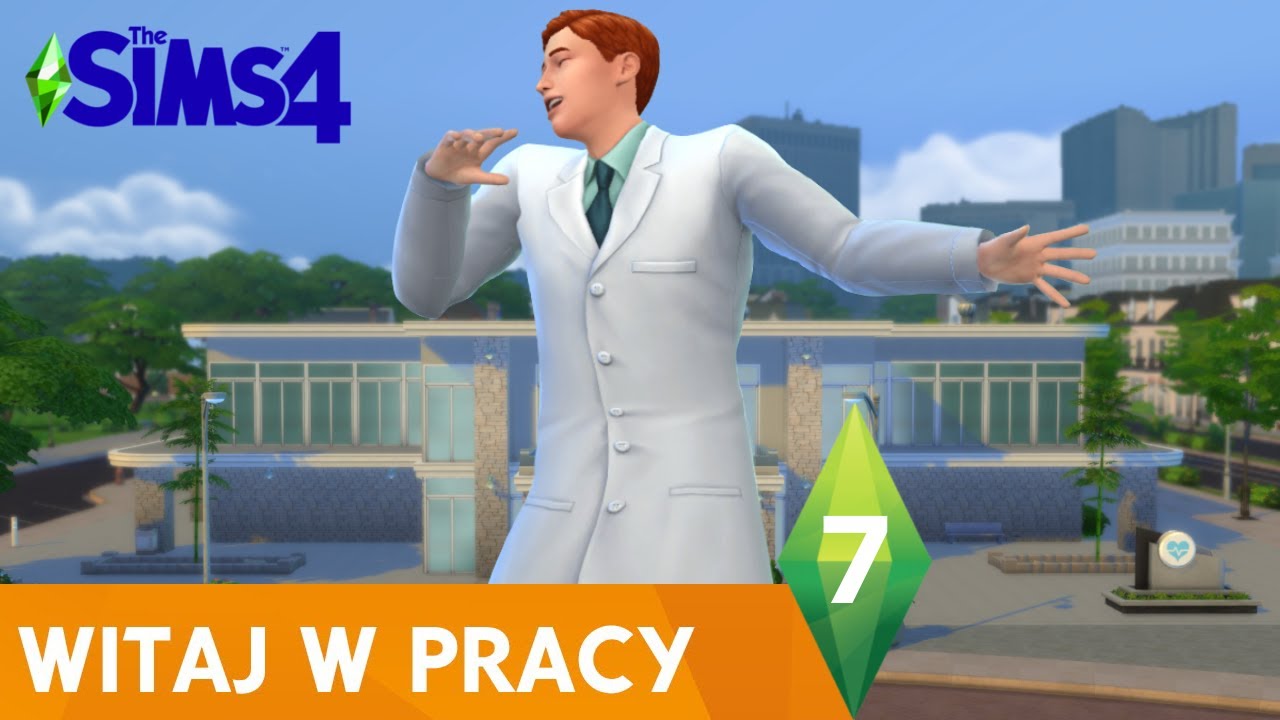 Dziesiąty poziom kariery lekarza - Witaj w pracy #7 (The Sims 4)
