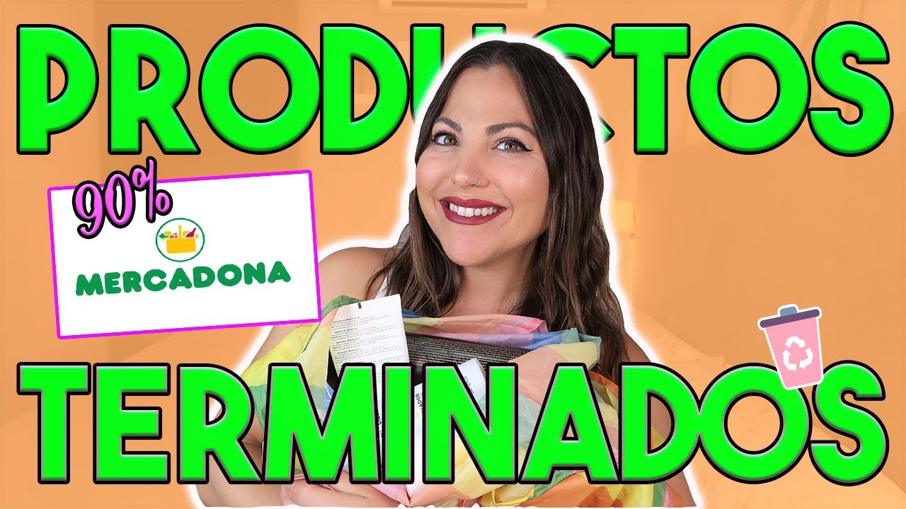 PRODUCTOS TERMINADOS 90% MERCADONA♻️! ¿Repito🙄? | Carla Wonderland