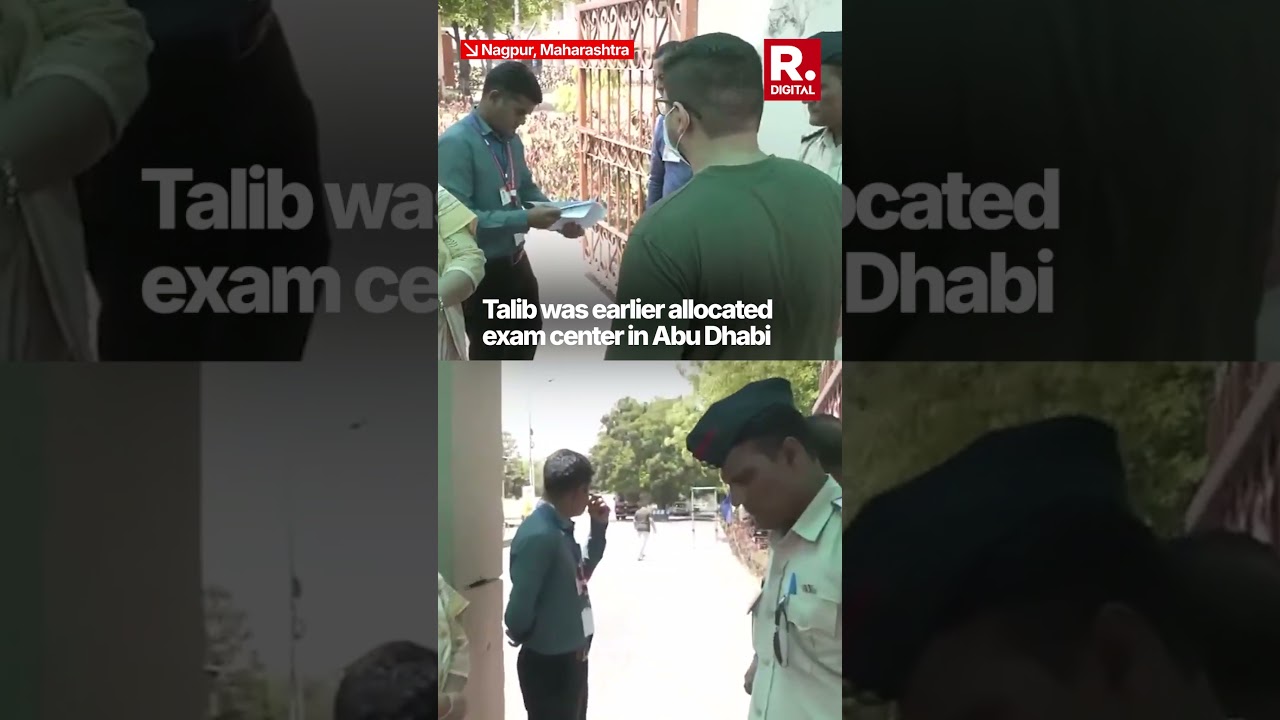 NEET UG Retest: Abdullah Mohammad Talib Reaches Nagpur Exam Centre After Abu Dhabi Mix-up