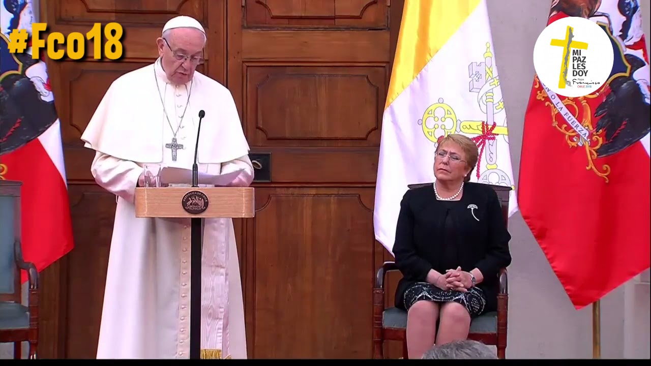 Discurso del Papa Francisco en La Moneda 16 de enero de 2018