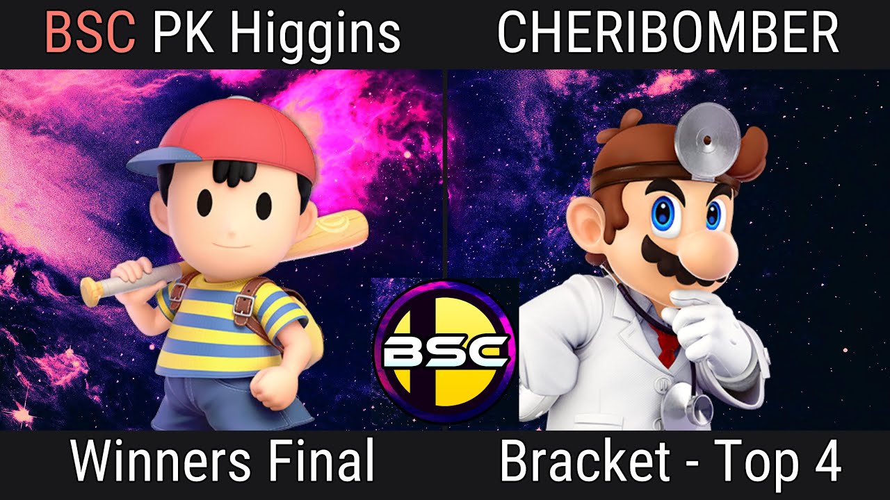 BSC | PK Higgins (Ness) VS CHERIBOMBER (Dr. Mario) | BSC A.R.CADE SERIES #105 | Winners Finals