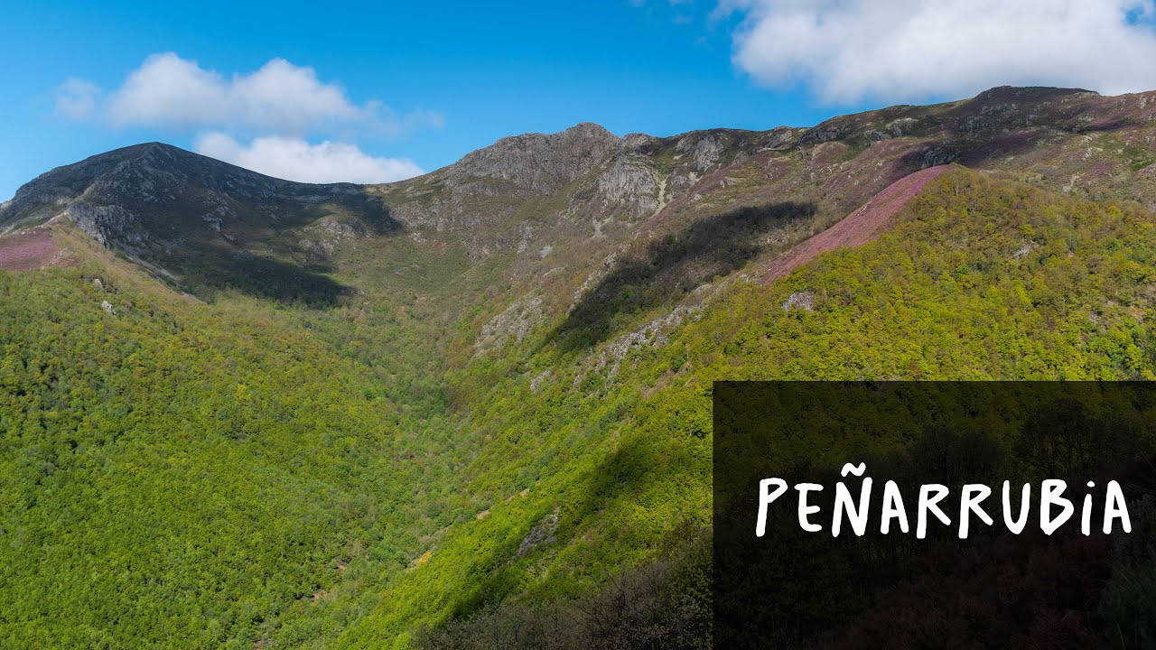 Pe&ntilde;arrubia a vista de dron (Sierra de Ancares)