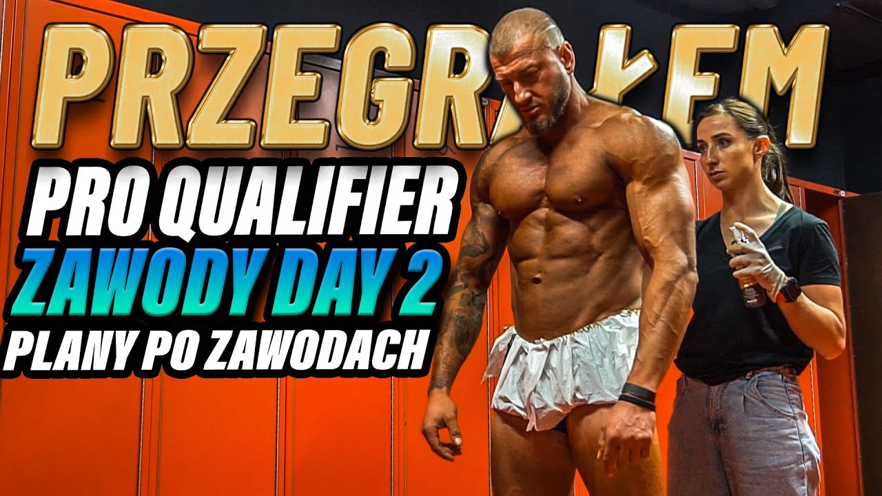 PRZEGRAŁEM ZAWODY NPC IFBB [ PRO QUALIFIER ]  - ale byłem w kinie - pocieszenie Mc Donalds - VLOG 87