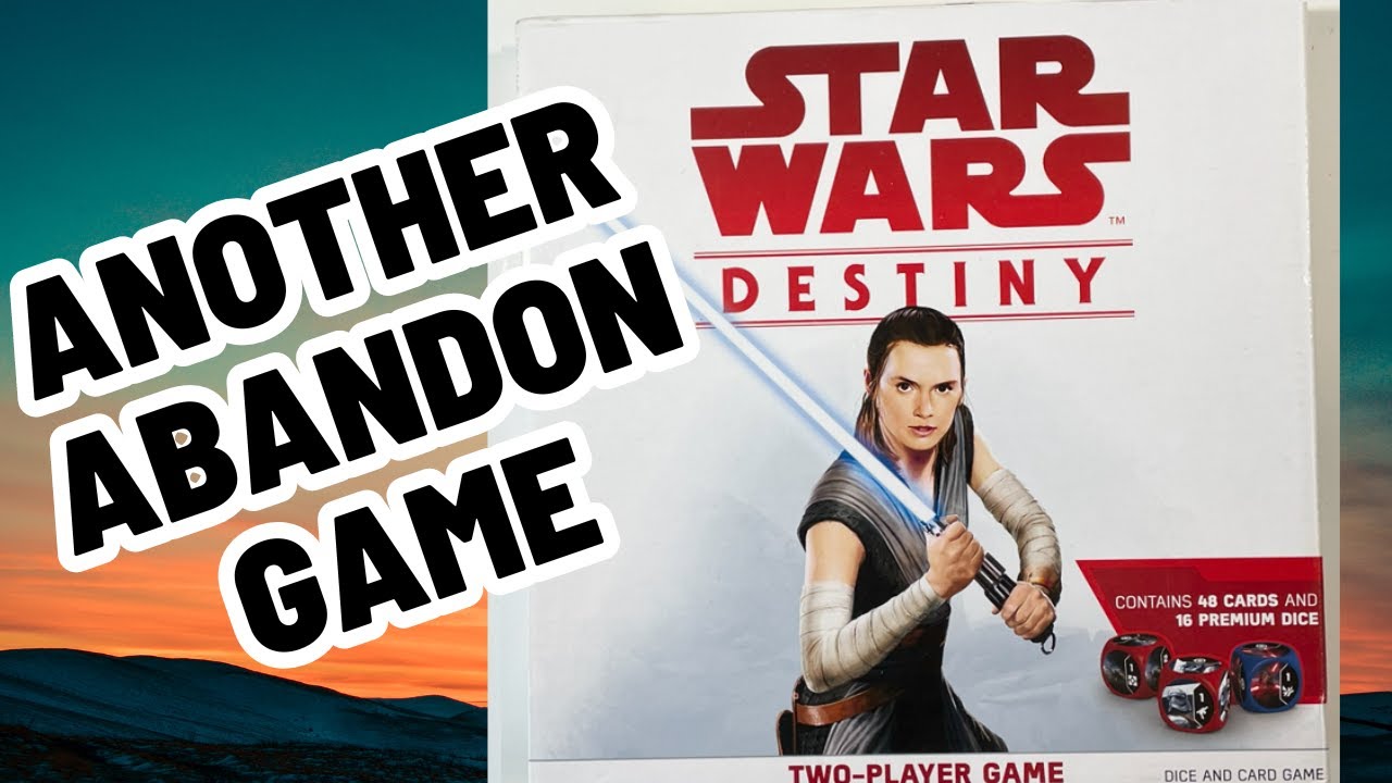 Star Wars Destiny Card and Dice Game Starter!