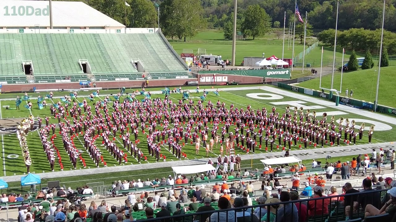 Ohio University Marching 110 - 9/27/2025 BGSU Post-Game with the Falcon Marching Band