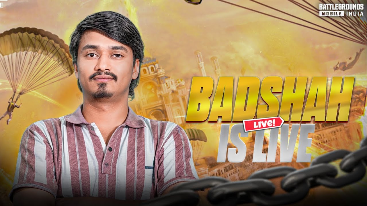 BGMI WITH BADSHAH GAMING #bgmilive