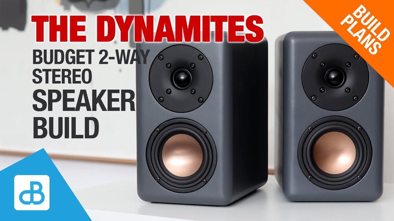 The Dynamites 2-Way Budget Speaker Build - by SoundBlab