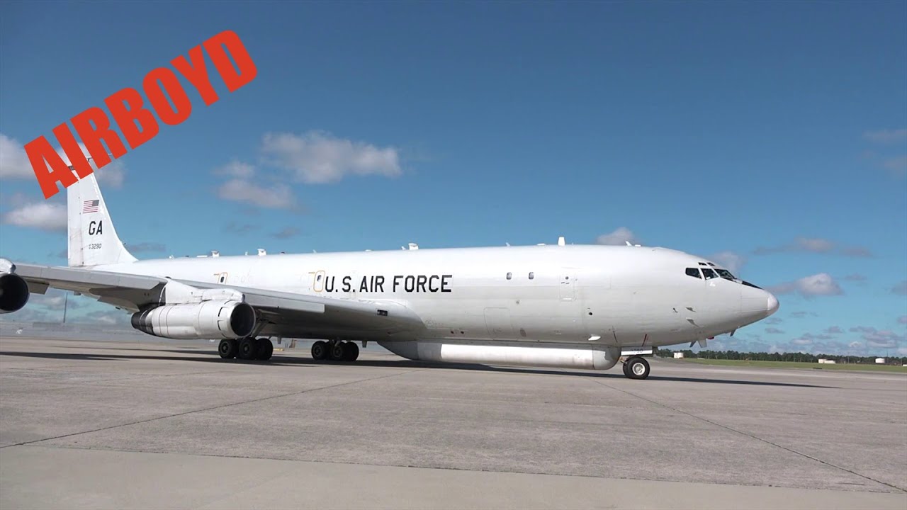 Northrop Grumman E-8 JSTARS Bugs Out For Hurricane Dorian