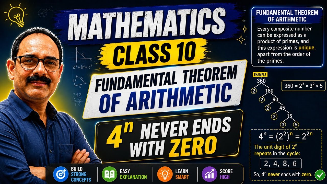 Real number | Class 10 | Fundamentals theorem of arithmetic |