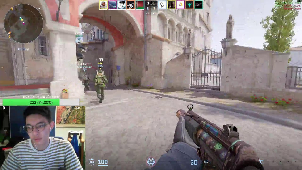Playing CS2 with my viewers