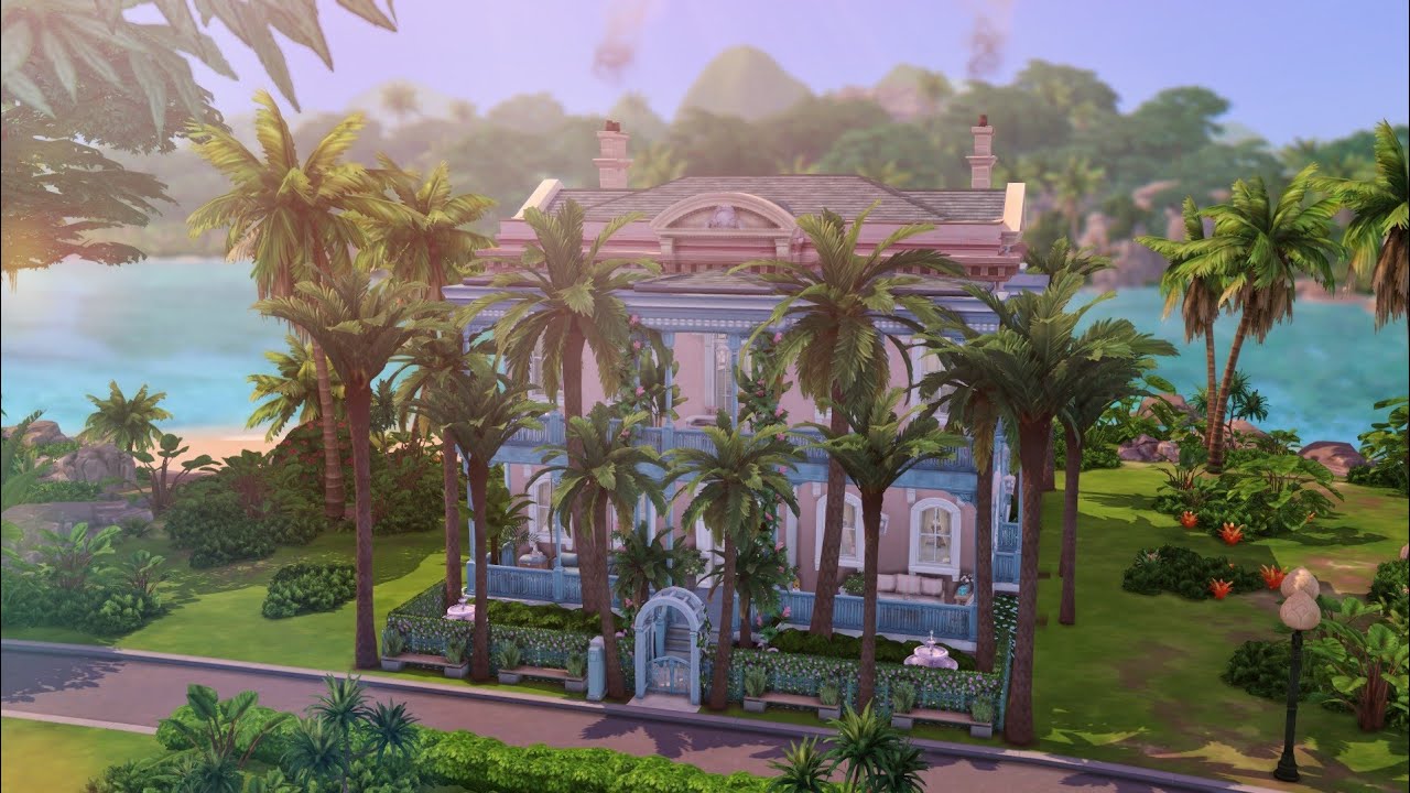The Cotton Home | Sims 4 New Orleans Speed Build| CC