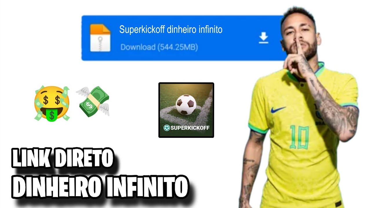 SUPERKICKOFF MOD APK DINHEIRO INFINITO JOGADORES LEND&Aacute;RIOS DISPON&Iacute;VEIS 