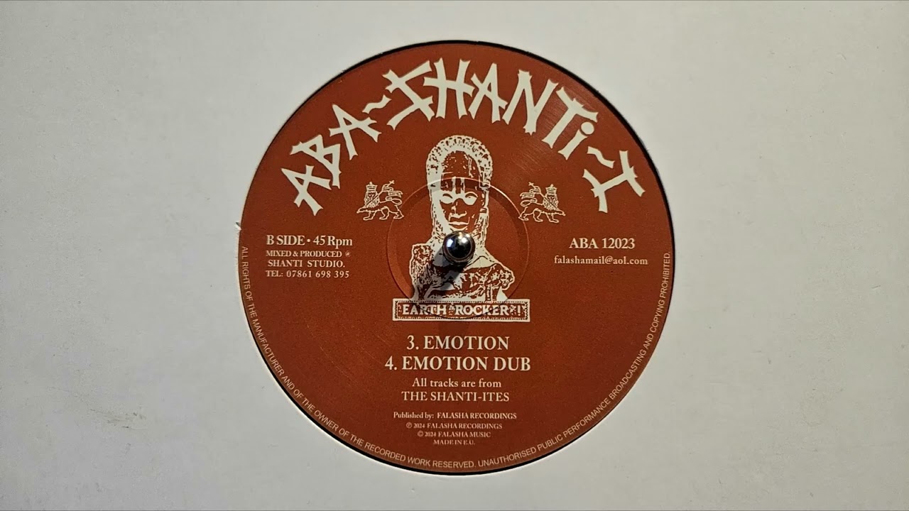 Emotion – The Shanti Ites – Emotion Dub – Aba Shanti I – ABA 12023B