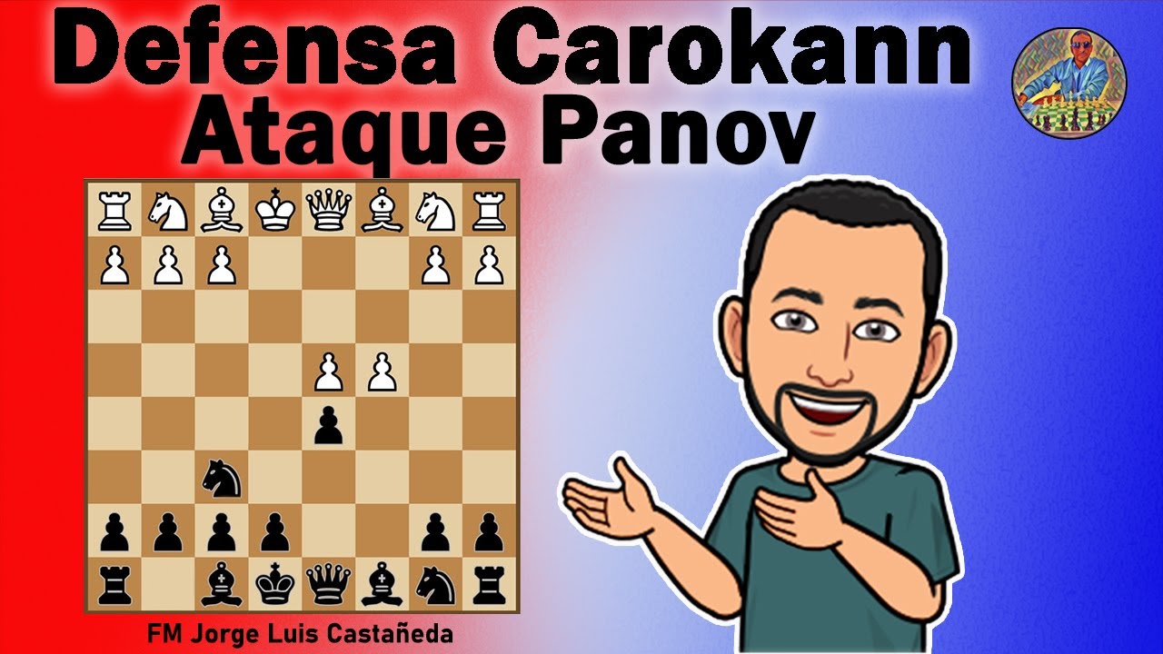 Juegue como un EXPERTO la defensa CAROKANN / ATAQUE PANOV!