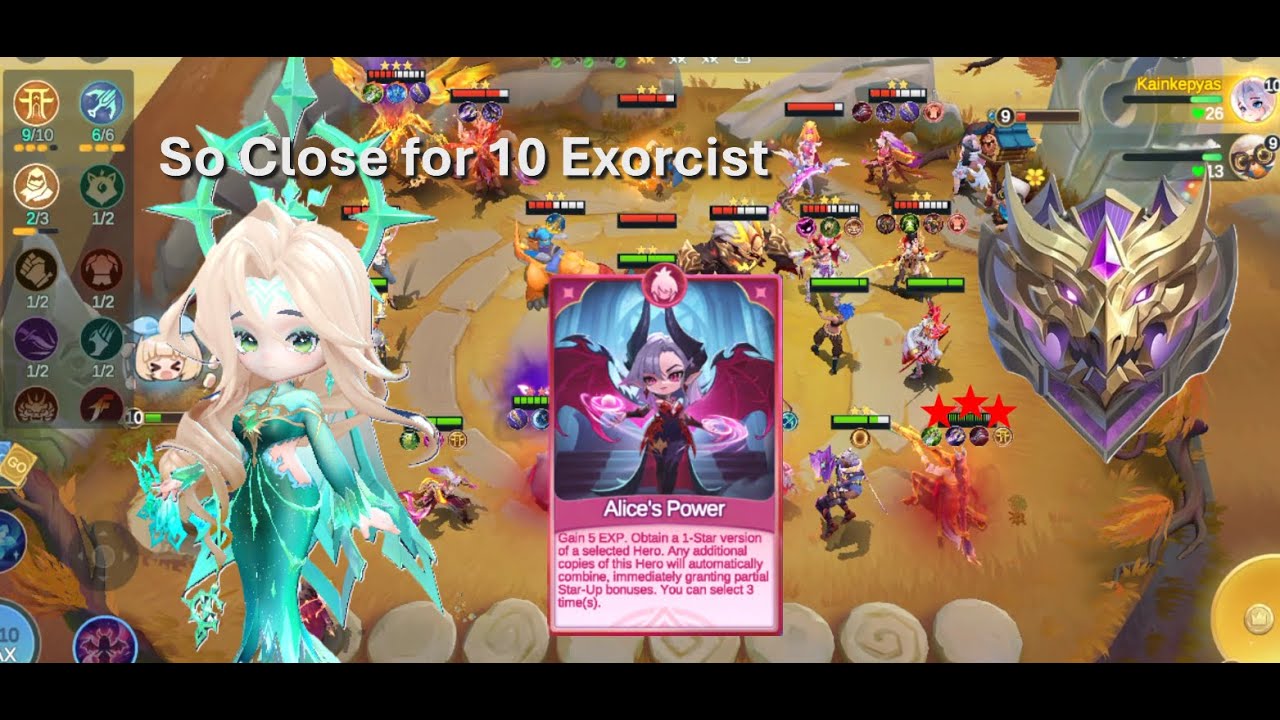 Magic chess Go Go | 3RED⭐Lesley and 3RED⭐Yu Zhong #magicchessgogoindonesia #magicchessgogo #mlbb