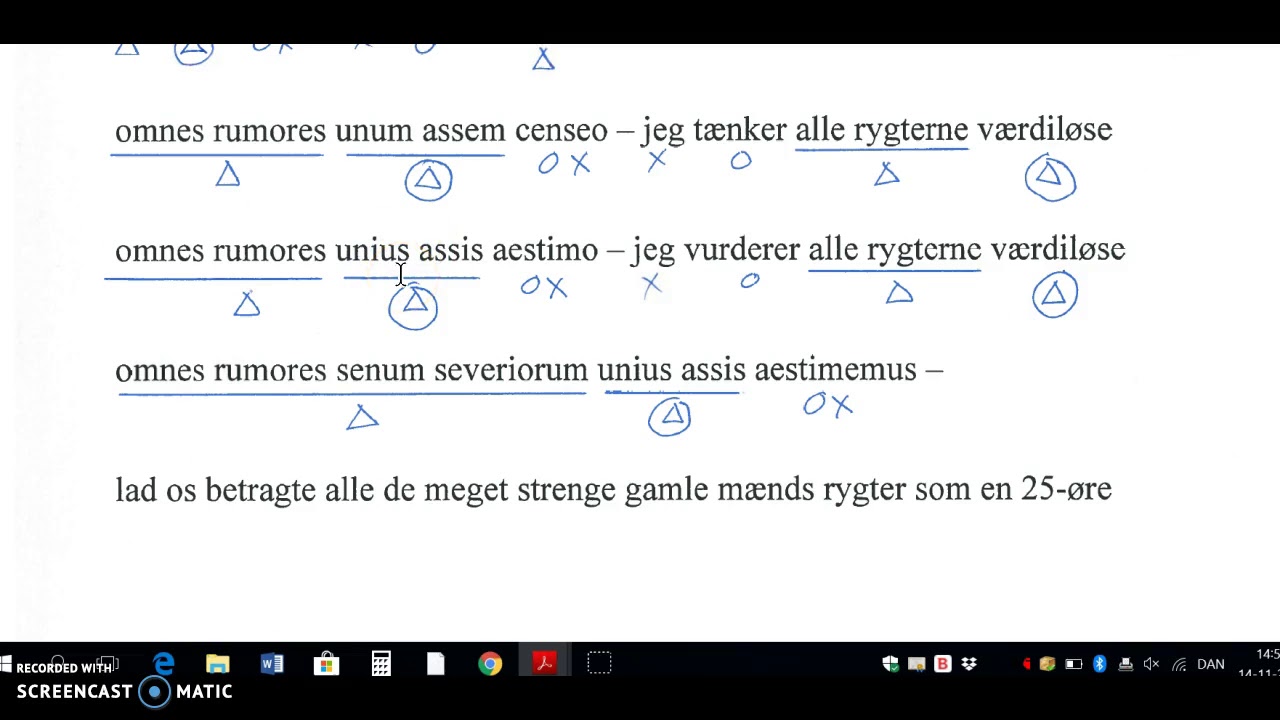 Catul 5 med syntaktisk analyse
