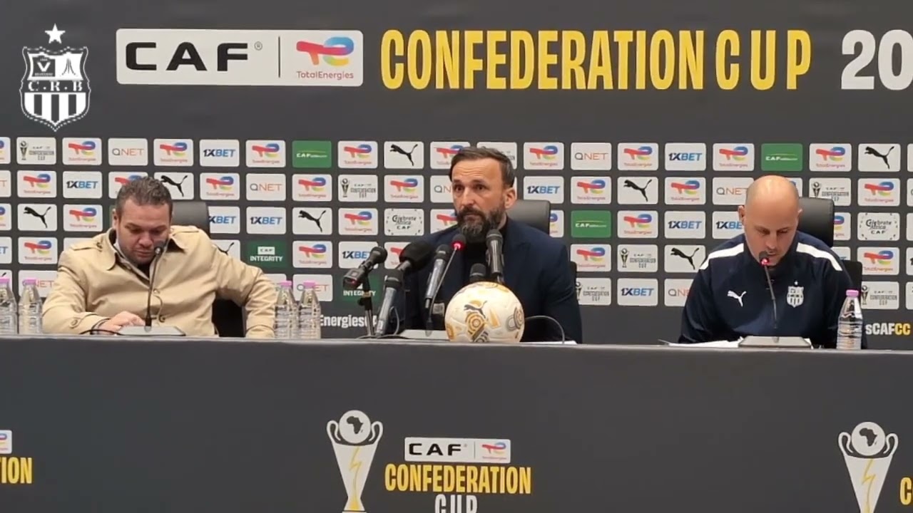🎥 الندوة الصحفية للمدرب راموفيتش بعد مباراة شباب بلوزداد أمام أتوهو الكونغولي.