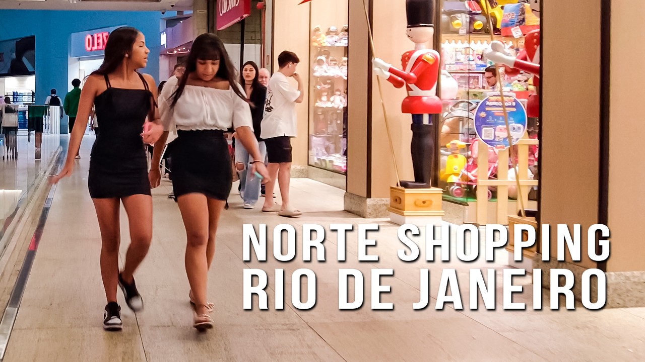 NORTE SHOPPING RJ 【4K 】TRADIÇÃO E MODERNIDADE NA ZONA NORTE DO RIO DE JANEIRO