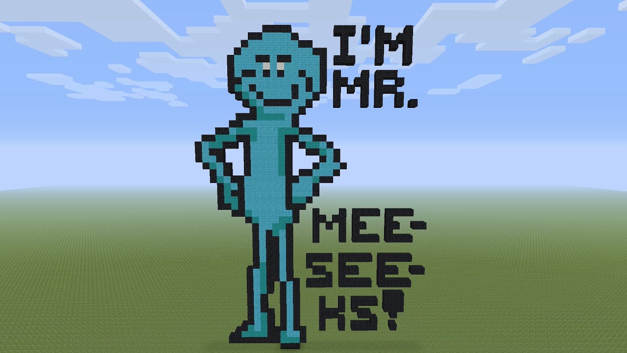 Пиксель-арт Minecraft — Мистер Мисикс
