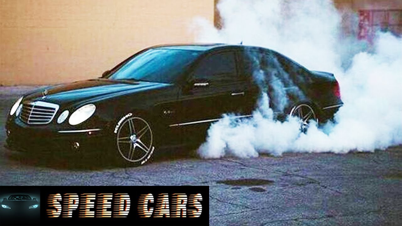 AMG Mercedes Benz Compilation - Brutal Acceleration Burnout And Exhaust Sound 1