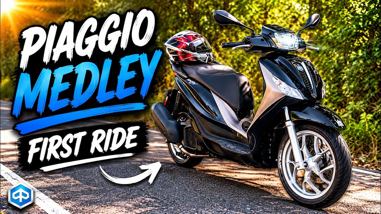 Piaggio Medley 125 First Ride Review UK