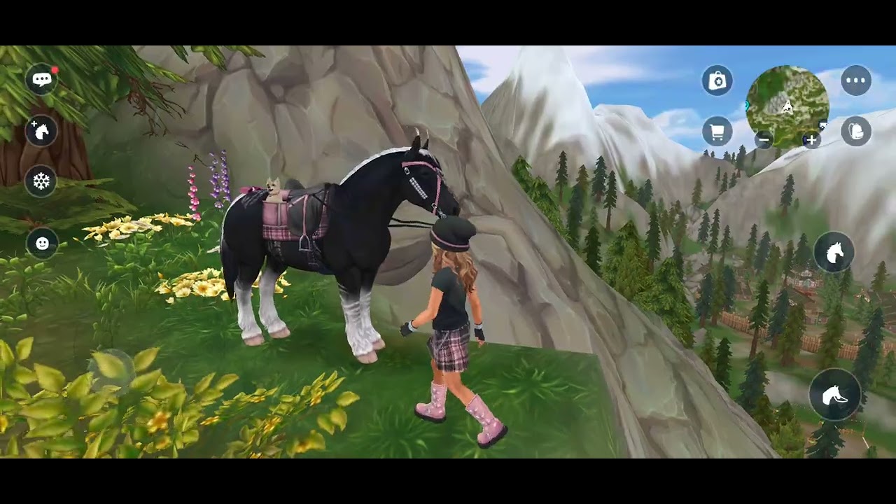 Ein Ausritt zum BERG nach VALEDALE! ☀️🍃🏔 #starstable #viralvideo #pferdespiel 