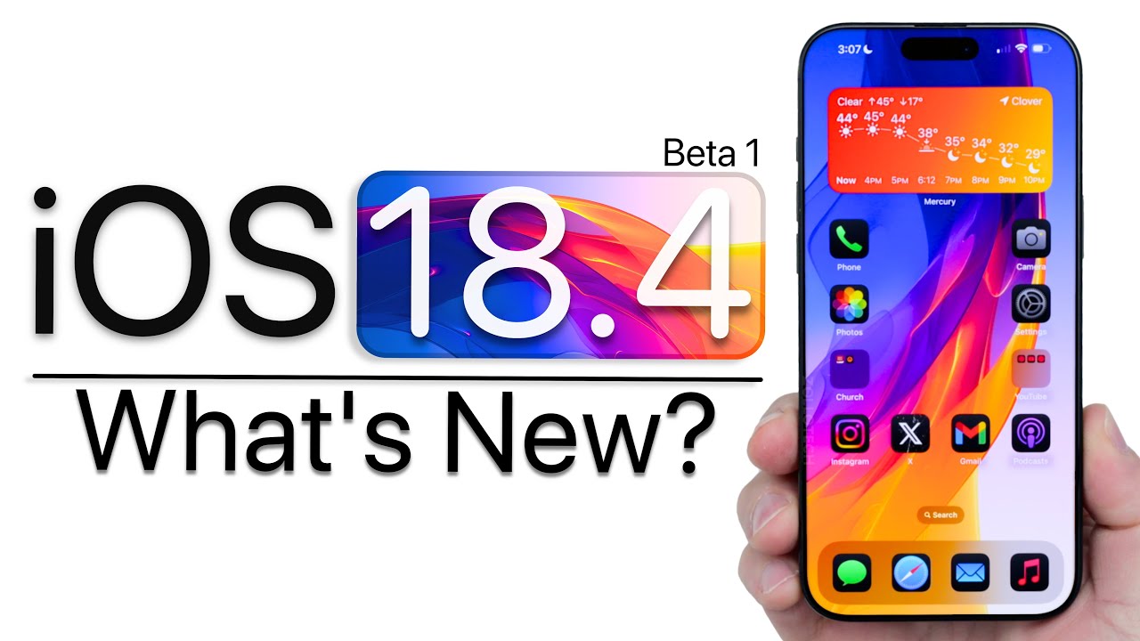 iOS 18.4 Beta 1 is Out! - What's New?