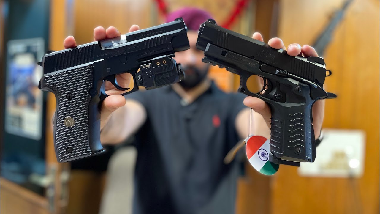 .30 Cheetah v/s 45 webley pistols | Basic information about handguns in India