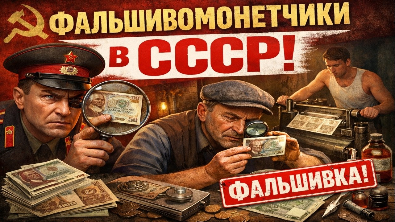 ФАЛЬШИВОМОНЕТЧИКИ СССР — гении, которые обманули систему