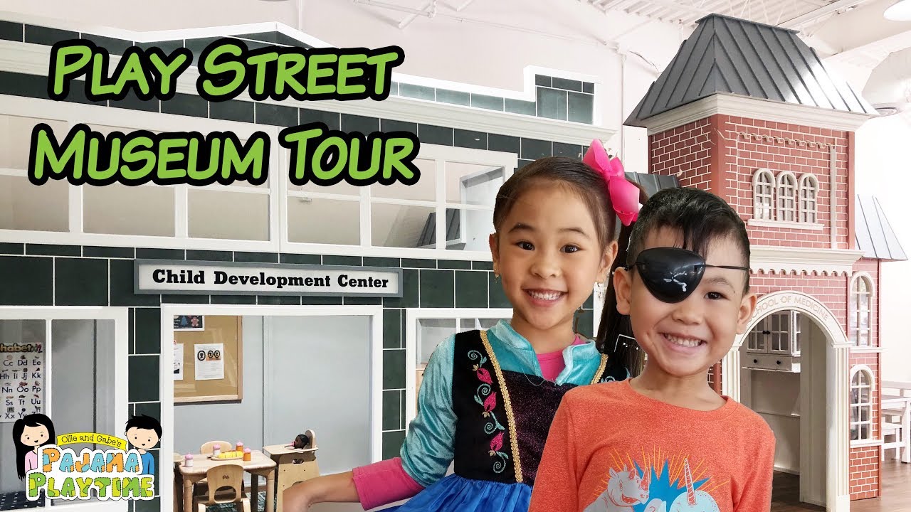Pajama Playtime - Play Street Museum Tour Irving, TX | Dallas Indoor Playground | 4K Video