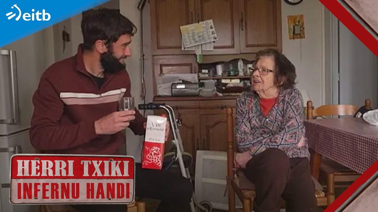 Joanak 98 urte ditu eta ardoa gustatzen zaio, baina ez edozein