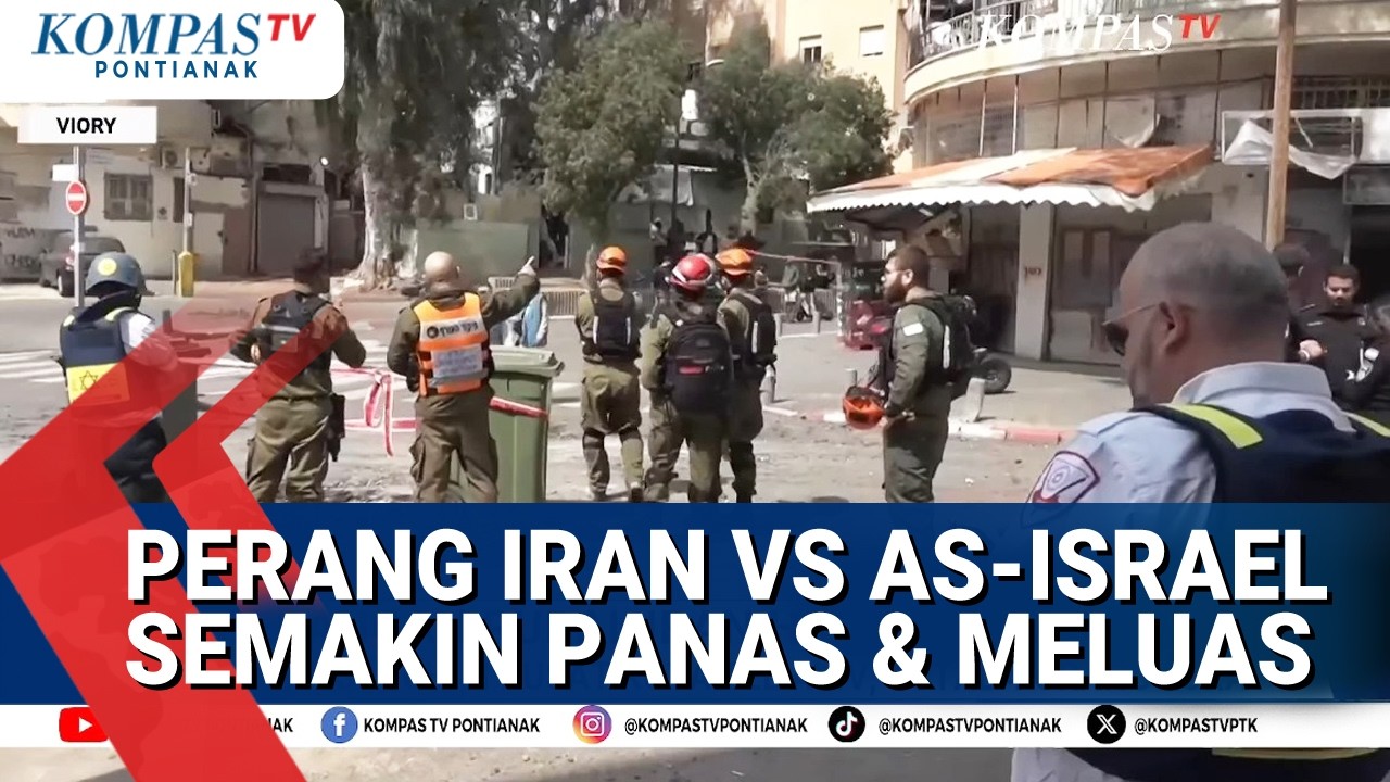 Serangan Rudal Iran Hantam di Pusat Kota Tel AVIV, 4 Orang Terluka