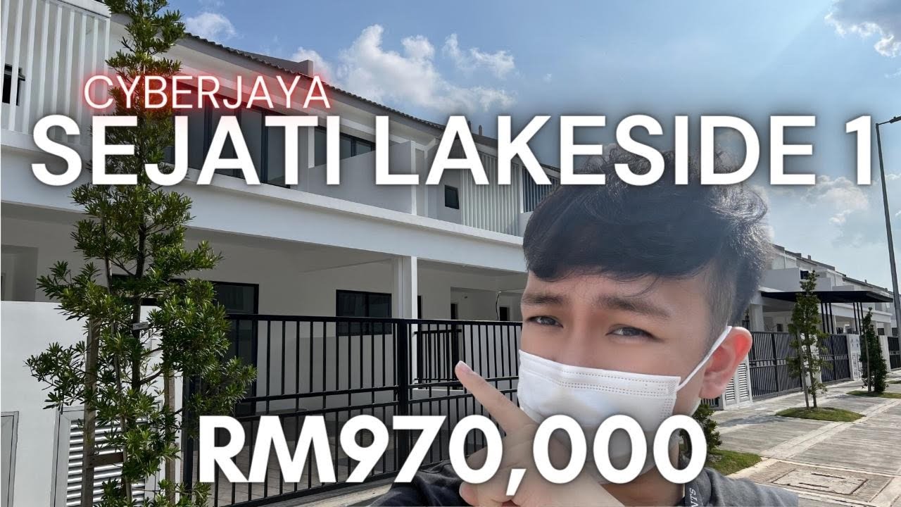 Sejati Lakeside 1 Cyberjaya | RM970k 22'x70' Terrace 2 Storey | Cyberjaya Freehold | Rumah Hari Raya