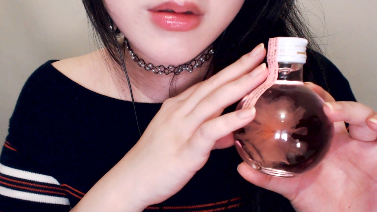 ASMR Cherry Blossoms Alcohol Sound & Tapping🌸
