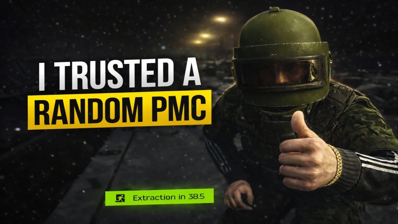 I Helped a Random PMC Escape Tarkov  - TERMINAL RUN