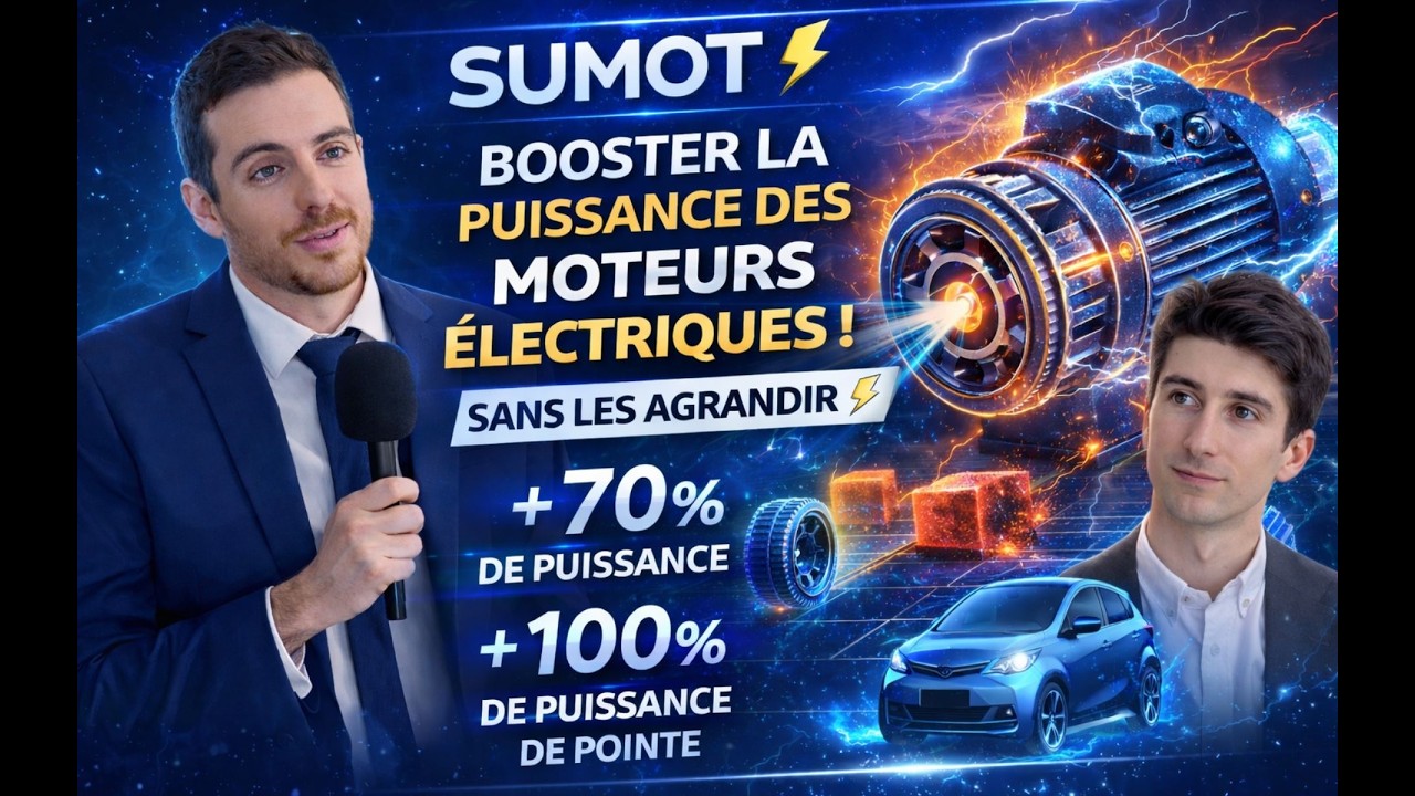 SUMOT : la startup qui repense le moteur électrique