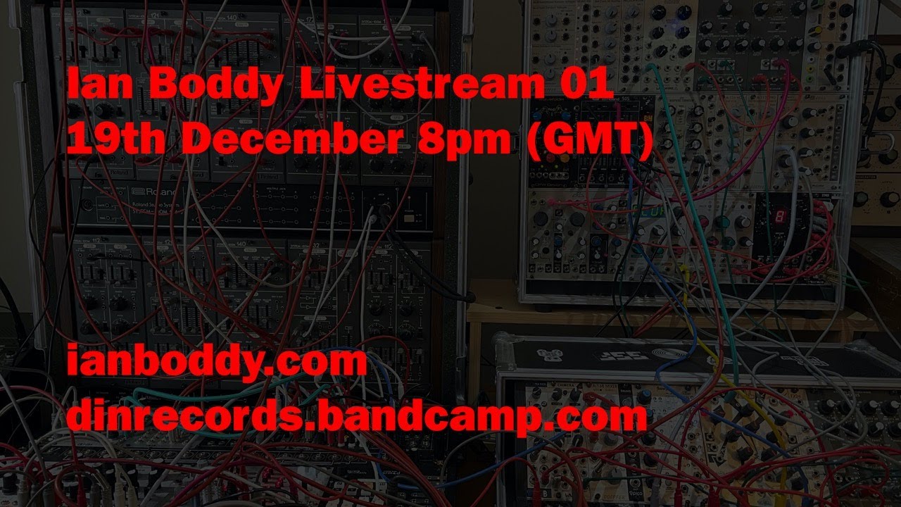 Ian Boddy Livestream 01